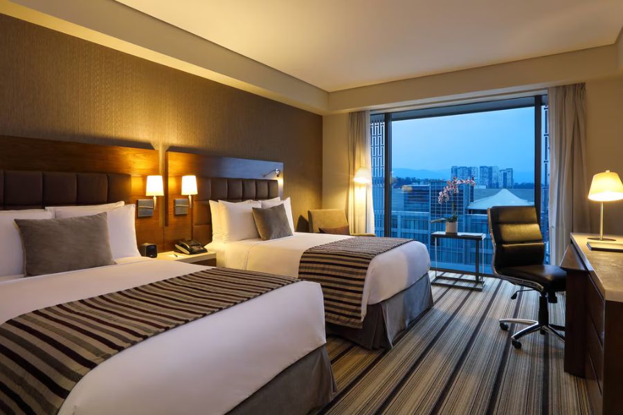 Habitaciones dobles JW Marriott Hotel Mexico City Santa Fe