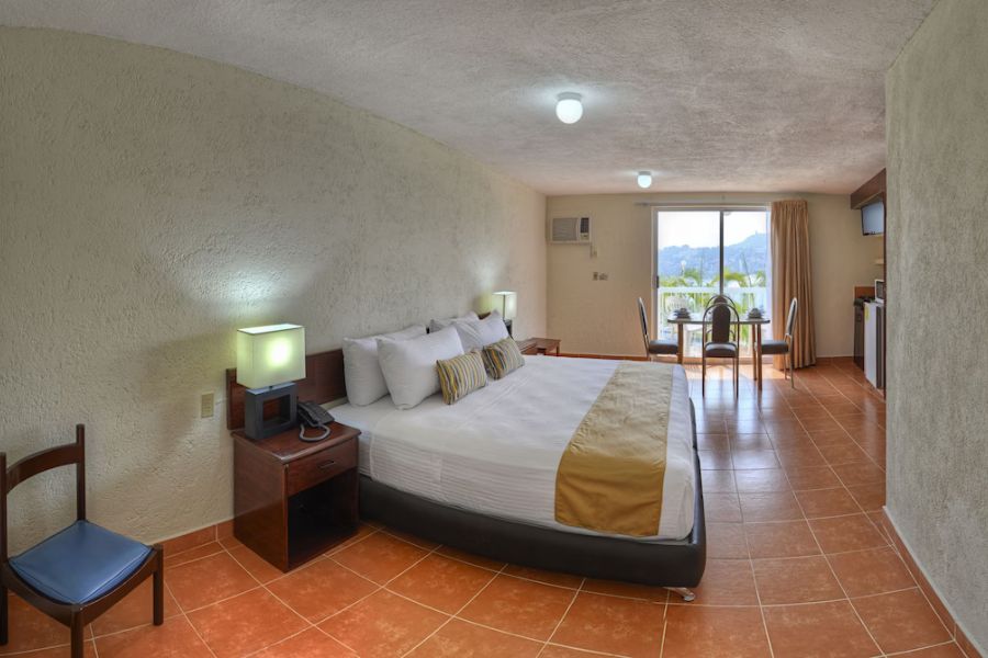 Habitaciones del 2 camas Alba Suites Acapulco